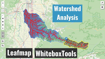 ICRW Conference Workshop - An Introduction to Watershed Analysis with Leafmap and WhiteboxTools