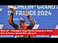 Moto gp  lespagnol jorge martin remporte le grand prix de france devant marc marquez