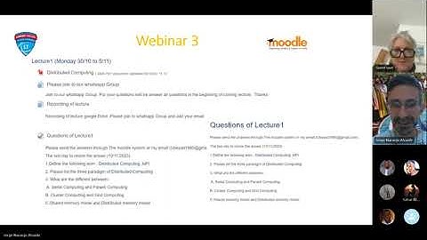 Webinar 3 - Moodle - Assessing our first experiences - Setting Exams
