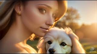 🌅 Golden Hour Elegance: Poodle's Radiant Beauty in Soft Light! 🐩✨ screenshot 5