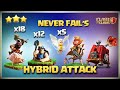 Th11 Queen Charge hog miner hybrid ATTACK! mistakes and easy way !! Part -2 🔥🔥🔥 #COC #2021
