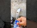 Plumbers, You'll be famous! A plumbing method with toothpaste and bicycle tube! #diy