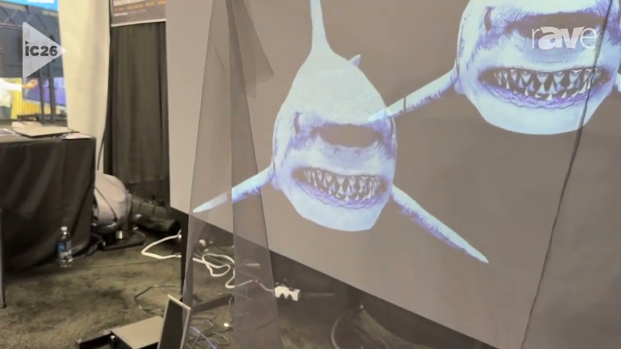 InfoComm 2026: CarbonBlack Technology Exhibits CarbonBlack Mesh Holographic Screen