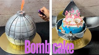Bomb cake design💣|surprising cake|tranding cake