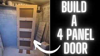 Cara Membuat Pintu Empat Panel Pengerjaan Kayu Sederhana, DIY, Tanggam & Tenon