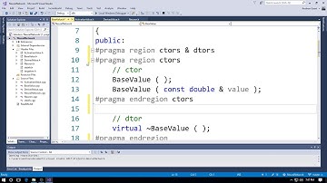 Code Folding in Microsoft Visual Studio 2017