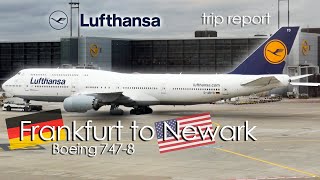 Pre-COVID Trip Report: Lufthansa | Frankfurt to Newark | LH402 | Boeing 747-8 | FRA-EWR