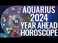 Aquarius 2024 Horoscope ♒ Year Ahead Astrology