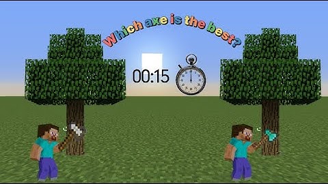 Diamond Axe vs Iron Axe – Which One Is Better in Minecraft?