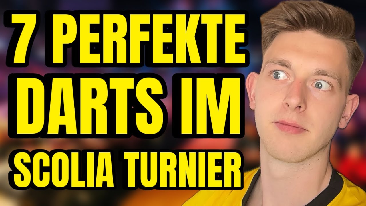 WILDE SPIELE IM SCOLIA DARTS TURNIER 🤯🎯