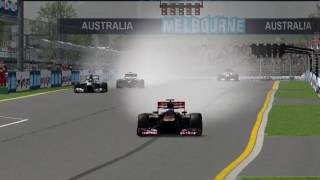 Wet Path in F1LRCLUB-VCR 2013 (rFactor)