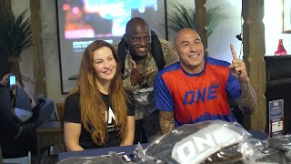 Miesha Tate & Brandon Vera Visit U.S. Troops In Guam