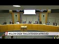 Willow Creek Trail Update