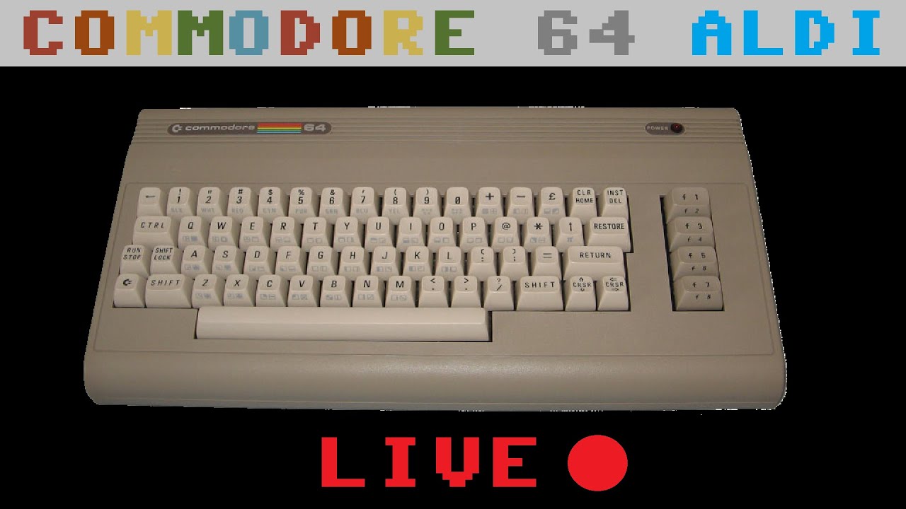 Commodore 64 Aldi: giercowanie i gadanie - gry nowe (Richard Bayliss) i stare - vtape/Pi1541/KFF