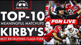 FGN LIVE: Top10 Meaningful CFB Matchups in 2024 | Kirby's Top3 Recruiting Classes