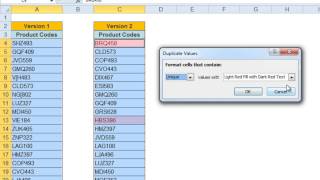 53 Conditional formatting for unique or duplicate values