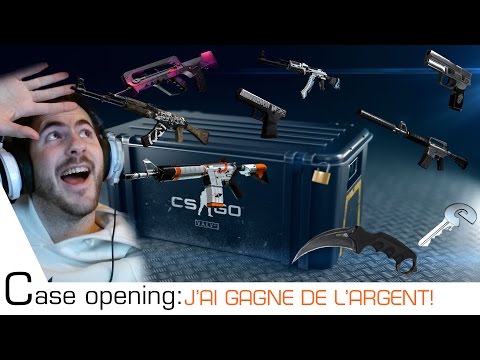 [CSGO] Ouverture de caisses: J'AI GAGNE DE L'ARGENT!
