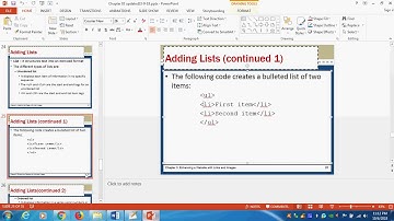 Web Design using Html -class 4 order and unorder list