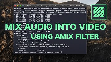 (FFMPEG) HOW TO MIX ADDITIONAL AUDIO IN AN MP4?