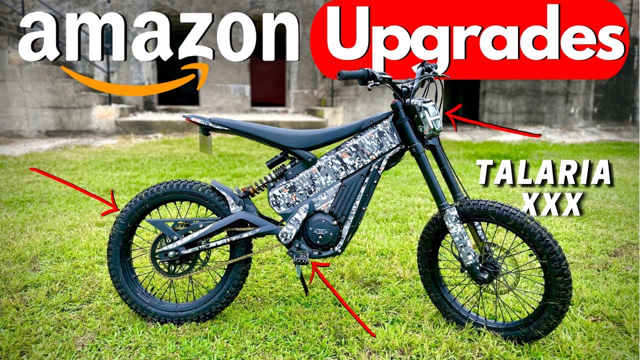 Used talaria x3 AMAZON UPGRADES ON A BUDGET! // Talaria XxX | Surron | Segway