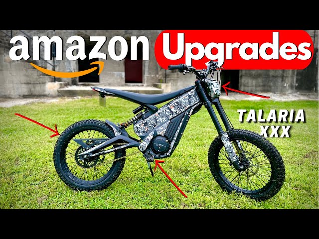 AMAZON UPGRADES ON A BUDGET! // Talaria XxX | Surron | Segway ...
