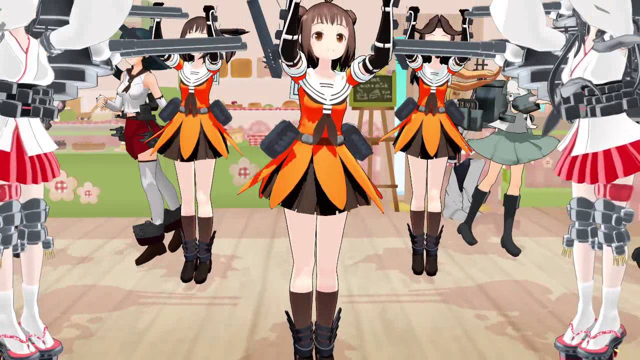 第12回MMD杯Ex イーノックが艦娘たちと踊ってみたようです。ver.YouTube
