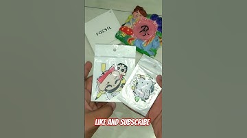 DIY SHIN CHAN STICKER RIVIEW AND UNBOXING #shorts #minivlog #diy #sticker @miniboxunboxing5515