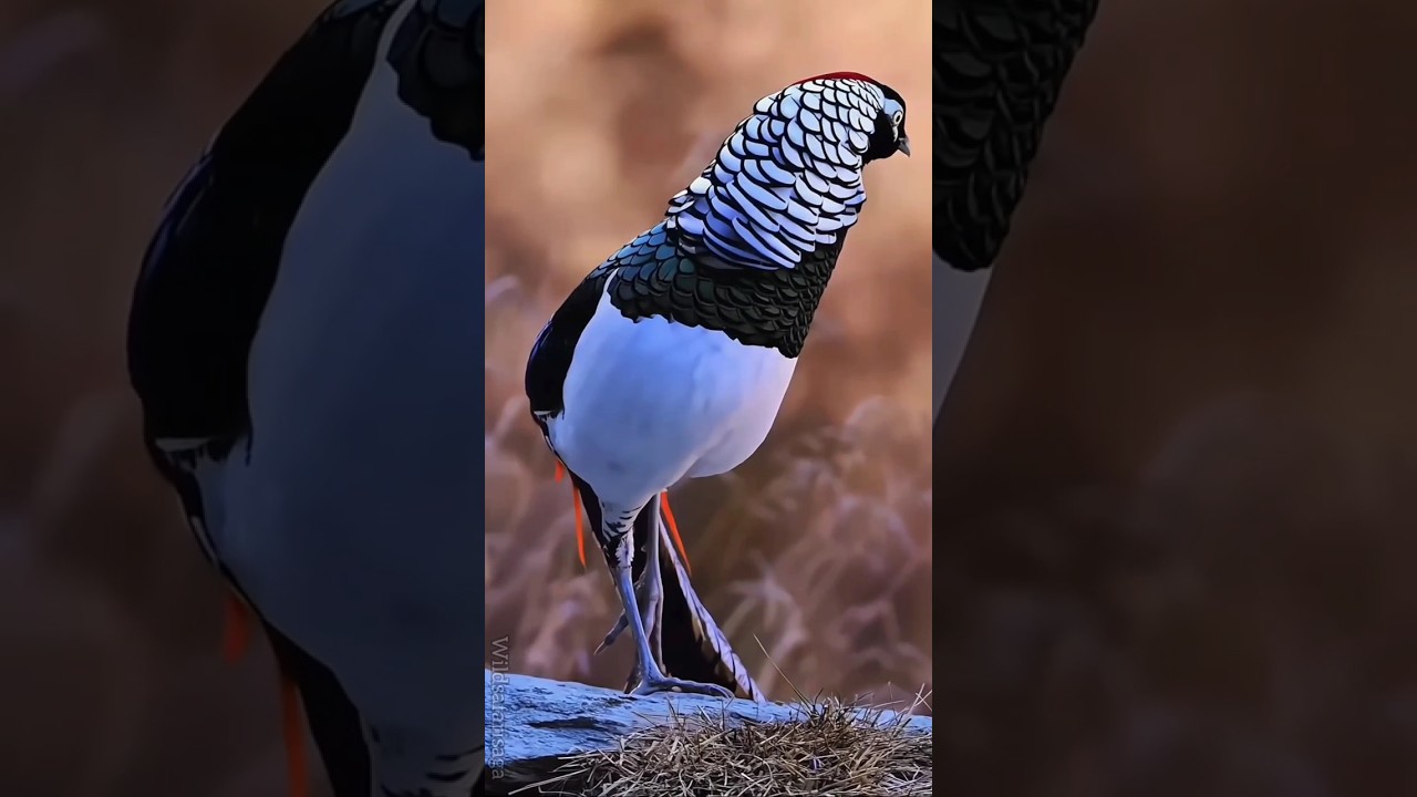 😱 Rare Bird founded in China's forest 