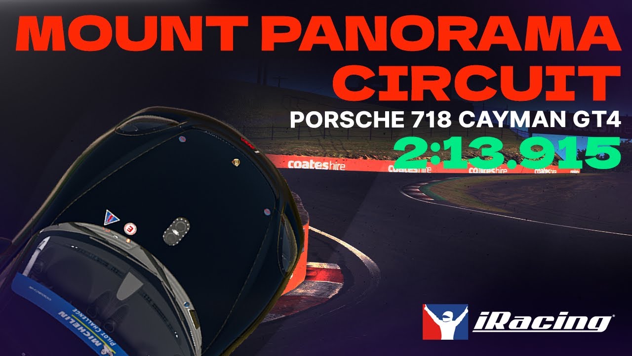 iRacing | Porsche 718 Cayman GT4 - Mount Panorama Circuit - FTSCC - Week 12 | Hotlap