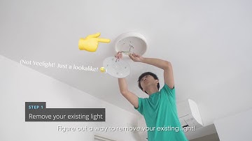 How To - Install Yee Ceiling Light and Connect to Remote, Dimmer Switch and Homekit [Re-upload]