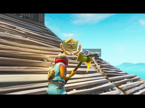 Emplacement étoile Cachée Semaine 7 Saison 8 Fortnite Battle Royale