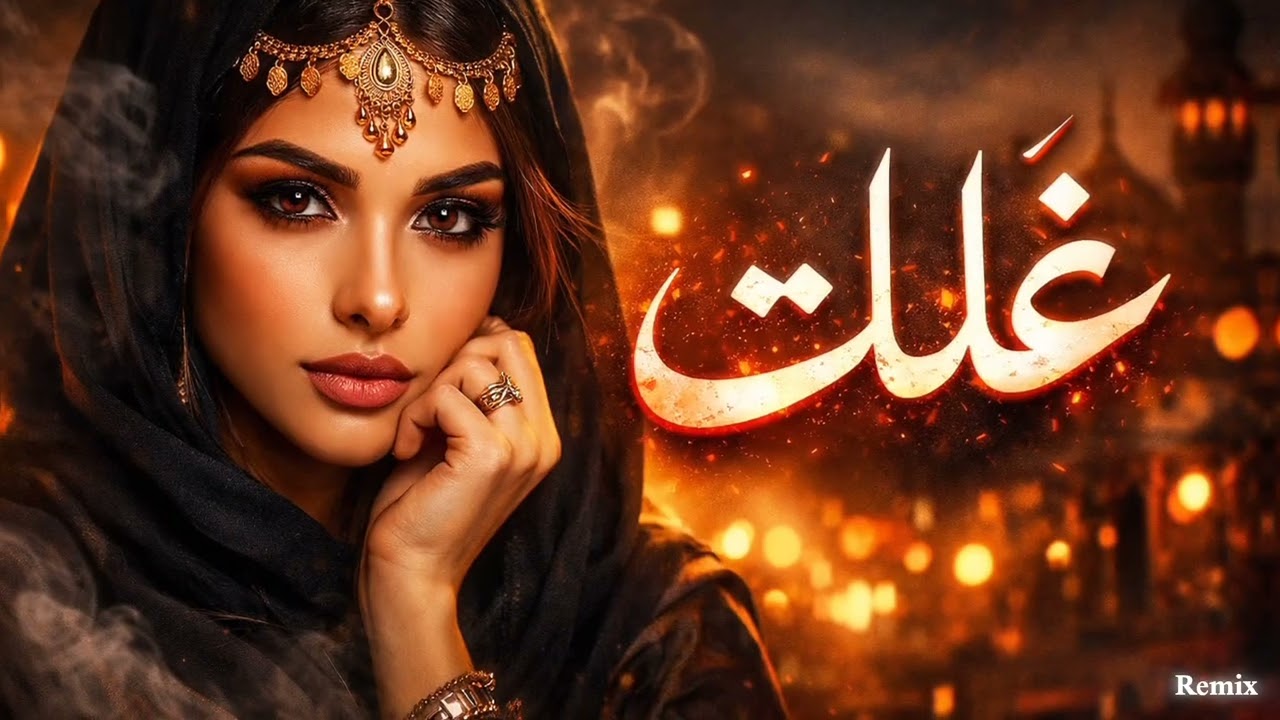 Ghalat (Remix) – Dark Arabic Trap | Bass Boosted 808 | 4K Visual