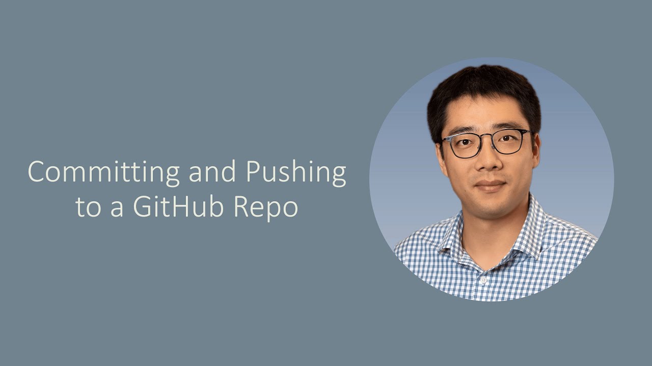 [Episode 41] Committing and Pushing to a GitHub Repo - YouTube
