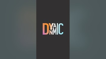 Dynamic Text [Kinetic typography]