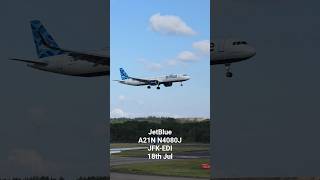 JetBlue A321 N4080J JFK-EDI 18th Jul #aviation #avgeek #plane #spotting #airbus #landing #airport