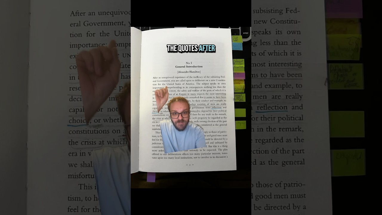 Federalist Papers vs. ICE Raids