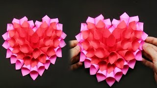 EASY DIY: 3D PAPER HEART / Valentine's Day / Valentine 3D DIY - Yakomoga EASY DIY