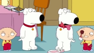 Family Guy - Retarded Stewie And Brian Clones