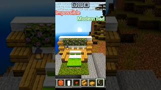 Minecraft Modern Bed Design 😍🔥 Best Bed Build Ever #minecraft #shortsMinecraft