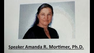 Mental Health Series, "Caring Forwards, Loving Someone with Alzheimer's".  Amanda Mortimer, Ph.D. Details