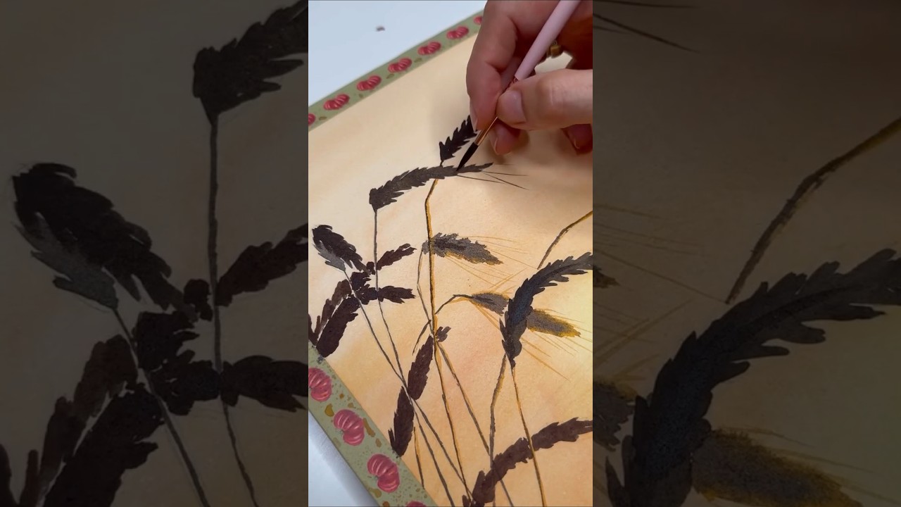 Free Watercolor Tutorial | Sunset from 