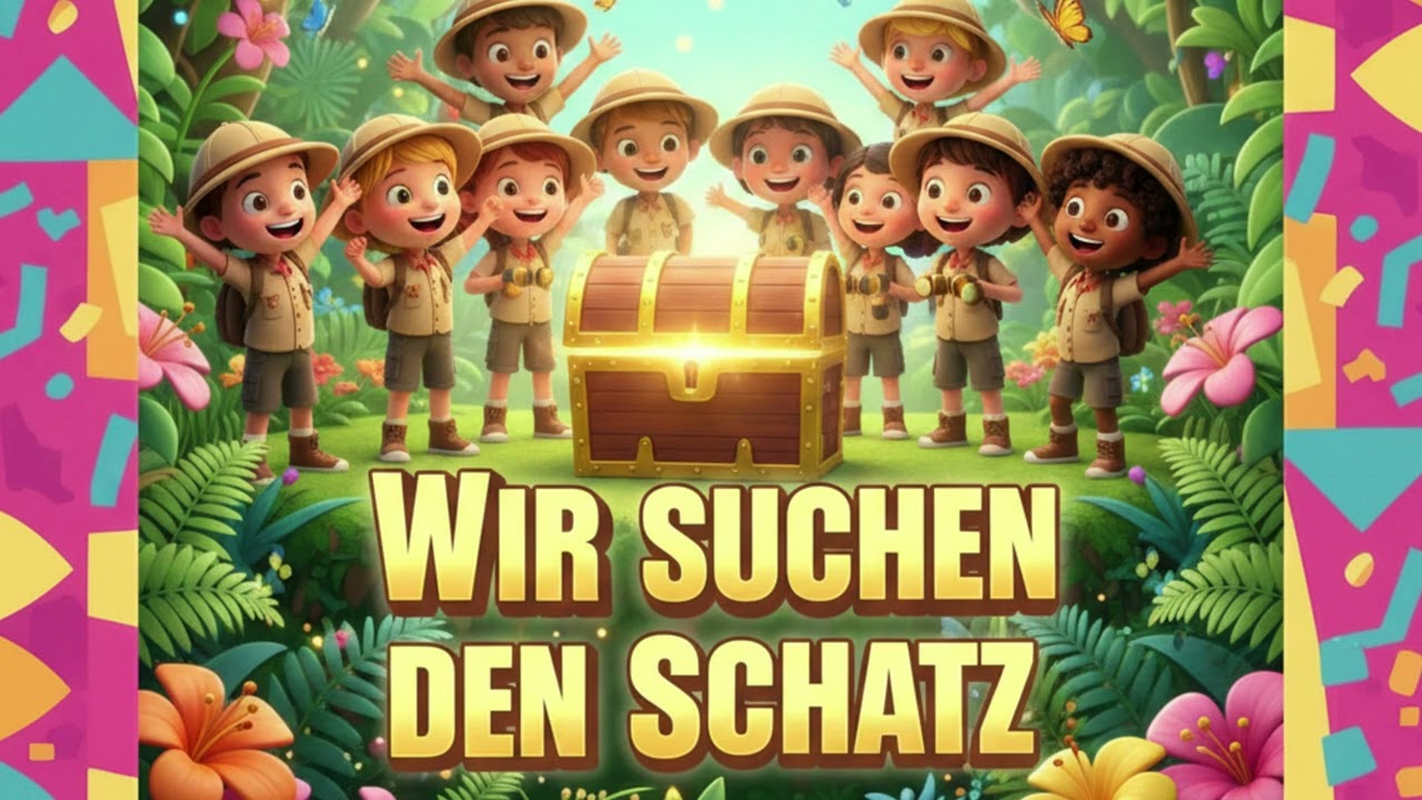 Wir suchen den Schatz | Abenteuer-Mitmachlied für Kinder