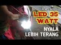 Pasang lampu LED pada honda beat