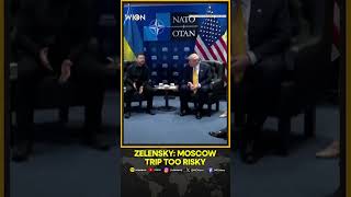 Zelensky Tells Trump Moscow Trip Is Risky Due to Drones | WION Shorts