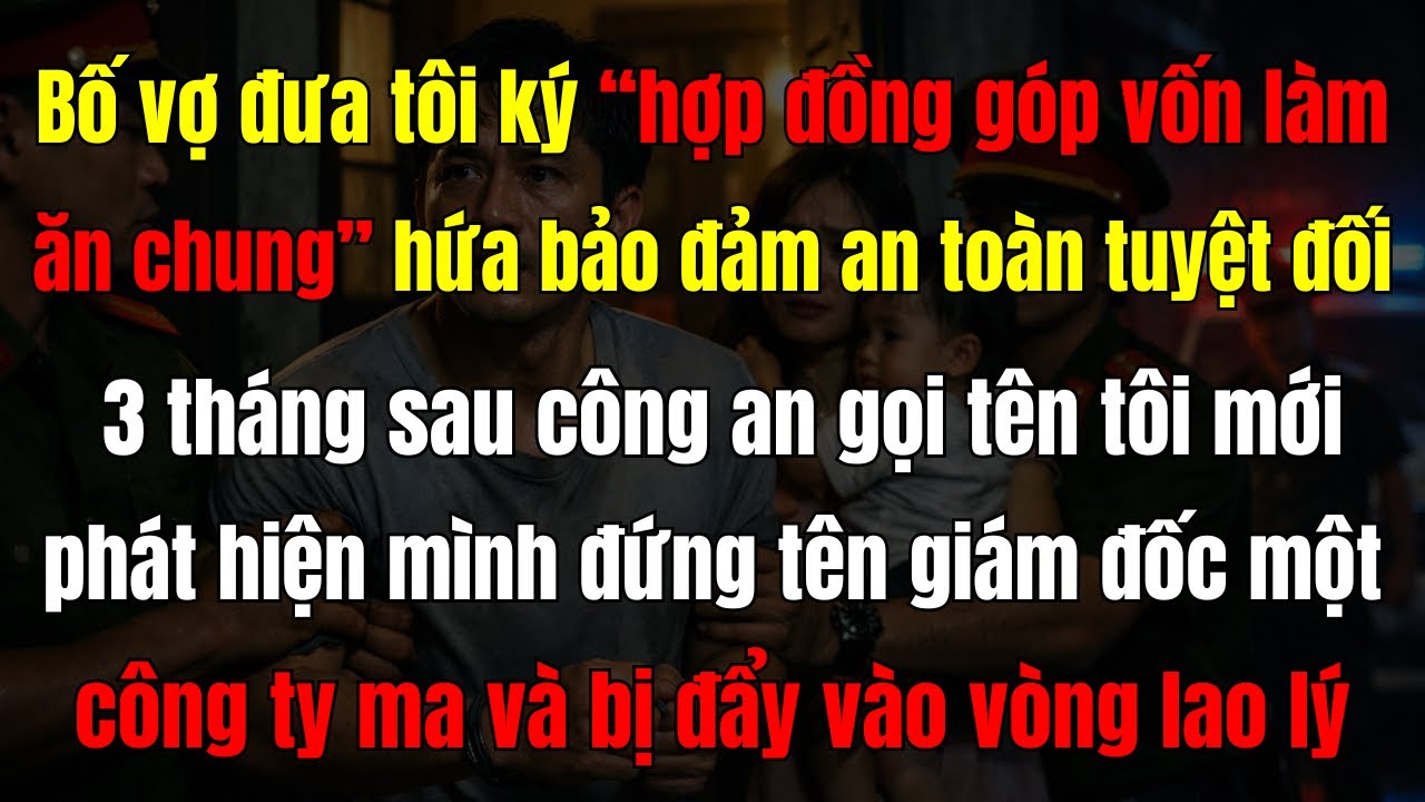 Tin Bố Vợ Đứng Tên Giám Đốc, Tôi Từ Kỹ Sư Hiền Lành Thành Tội Phạm Chỉ Sau 3 Tháng