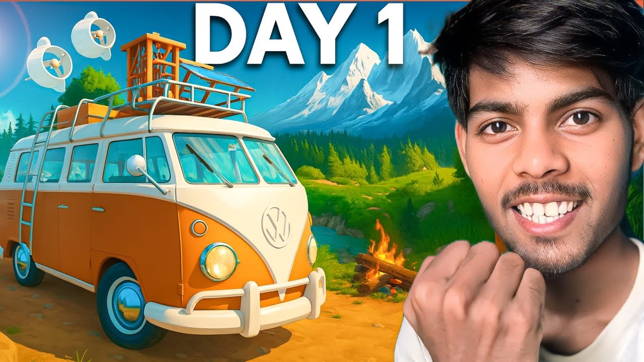 RV CAMPER SIMULATOR GAME - HINDI GAMEPLAY 