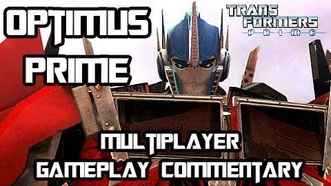 Transformers Prime: The Game - Multiplayer Gameplay as Optimus Prime in Brawl w/ Commentary