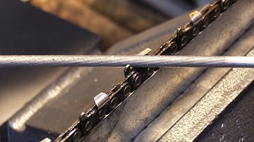 How To Sharpen A Chainsaw By Hand With A File