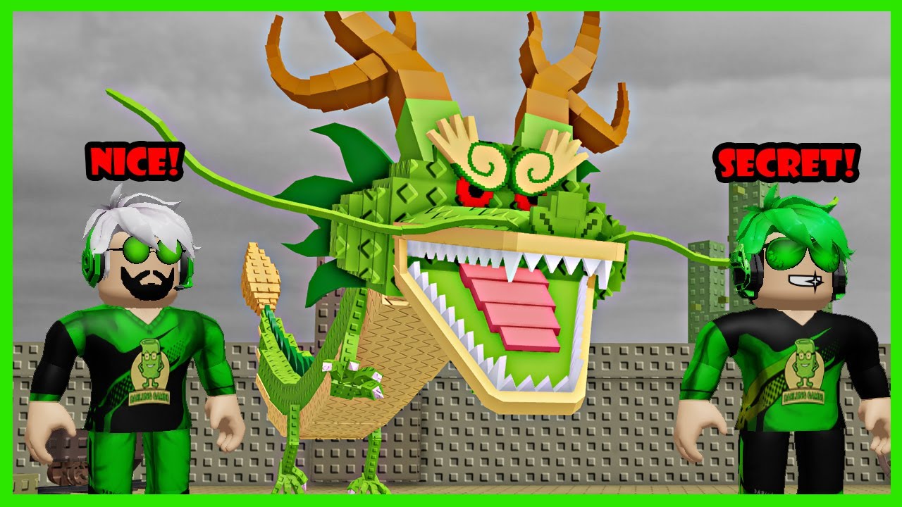 Darlung & Wak Darlung Akhirnya Memiliki Tower Pertahanan Secret Naga Di Roblox