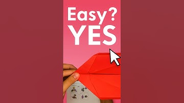 How to Make a Paper Plane That Comes BACK | Origami #shorts #origami #howtomake